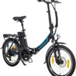 Camp-20D E-Bike Folding Bike 250 W Rear Wheel Motor Li-Ion Battery 36 V/15.6 Ah 20 Inch E-Folding Bike Electric Bicycle Range 100 km to 25 km/h