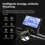 Eleglide E-Bike, T1 Electric Bicycle 27.5 Inch Trekking Electric City Bike with 13Ah Battery, 100 km Long Range, 250 W Motor, Shimano 7 Speed Electric Mountain Bike for Men and Women, Double Disc