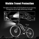 ASKGO E Bike, 26 Inch E-Bike Men Women with Pair of Disc Brakes, 48 V 10 Ah Battery, 80 km Range, Off-Road E-Mountain Bike, 7 Gears Electric Bicycle for Mountains and Commuting, Multifunctional