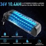 ANCHEER E Bike, 27.5 Inch Trekking Bike, E-Bike for Men and Women with 36 V 10.4 Ah Battery, 250 W Motor, 100 km Range, Electric Bicycle with 21 Speed Gear, Pedelec Electric Mountain Bike for Adults