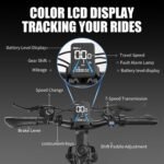 ASKGO E Bike, 26 Inch E-Bike Men Women with Pair of Disc Brakes, 48 V 10 Ah Battery, 80 km Range, Off-Road E-Mountain Bike, 7 Gears Electric Bicycle for Mountains and Commuting, Multifunctional