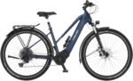 Fischer E-Bike Trekking VIATOR 8.0i, Electric Bicycle for Men and Women, Mid Motor 90 Nm, 36 V Battery, Rich Blue