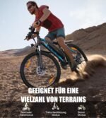 VARUN E Bike, 27.5" Ebike Herren Damen mit APP, 48V 624 Wh Akku, Bis zu 100 KM, 250W Motor, 21-Gang E-Bike Mountainbike mit 4 Fahrmodi, Elektrofahrrad Herren Damen für Pendeln, Bergig, EU-Konformes